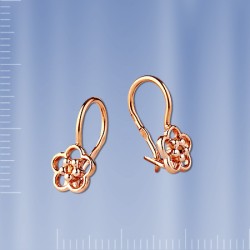 Серебряные серьги. Русское серебро