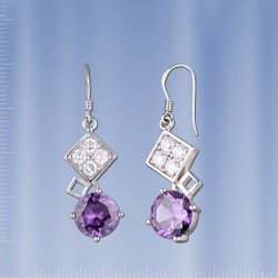 Earring russian sterling silver