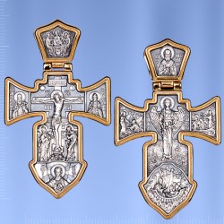 Распятие. Ангел Хранитель. Крест нательный