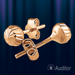 Ohrringe russisches Gold 