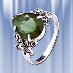 Ring aus Sterling Silber mit Zirkonia