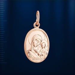 Anhaenger- Ikone russisches Gold