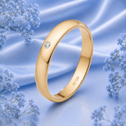 Ehering Trauring Gelbgold 585