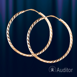 Ohrringe russisches Gold 
