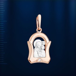 Anhaenger- Ikone russisches Gold