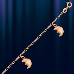 Fußkette aus Rotgold 585°