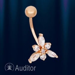 Body Piercing russian gold