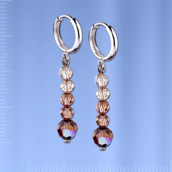 Серьги с кристаллами Swarovski&reg;