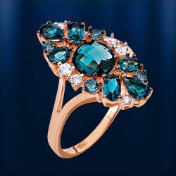  Russisches Goldschmuck Topas London