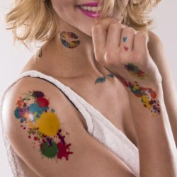 Flash Tattoo Regenbogen