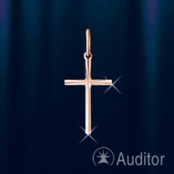 Kreuz-Anhaenger russisches Gold