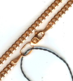 Armband Panzer Gold 585