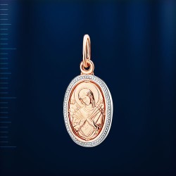 Anhaenger- Ikone russisches Gold