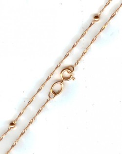 Halskette aus Rosegold "Kombi 3" 