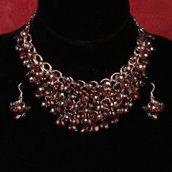 Set aus Granat