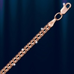 Amerikanka - Halskette & Armband Rotgold 585