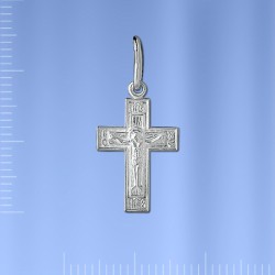Kreuzanhaenger, Silber 