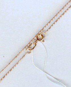 Russian red gold Chain Venezian