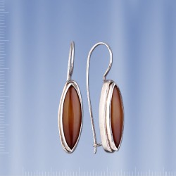 Ohrringe aus Silber 925 mit Ahat
