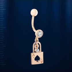 Body Piercing russian gold
