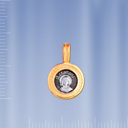 Russische Ikone Silber