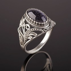 Ring mit Aventurin Silber 