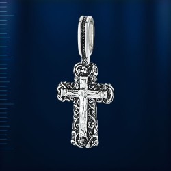 Kreuzanhaenger russisches Sterling Silber
