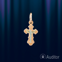 Kreuz für Kinder Russisches Gold 585