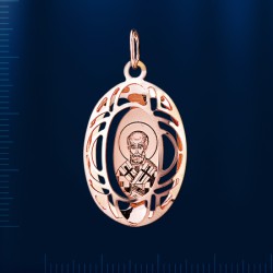 Anhaenger- Ikone russisches Gold