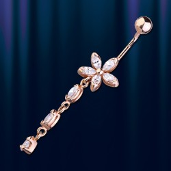 Body Piercing russian gold
