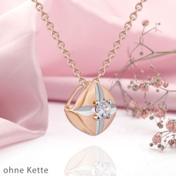Anhänger 585 Russisches Gold in Deutschland Zirkonia