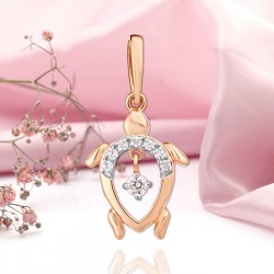 Goldanhänger 585 mit Zirkonia kaufen