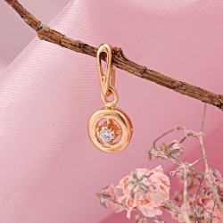 Аnhänger Gold Zirkonia