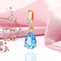 Topas Diamant Anhänger kaufen