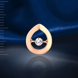Anhaenger. Rotgold