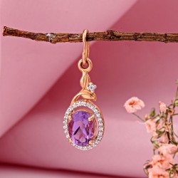 SOKOLOV Goldanhänger mit Amethyst