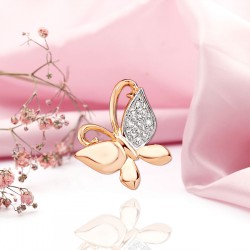 Goldanhänger mit Diamanten