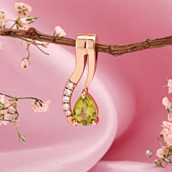 Goldanhänger mit Diamanten
