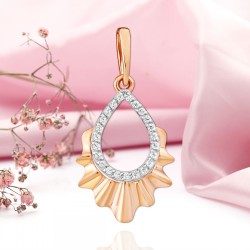Goldanhänger 585 mit Zirkonia kaufen