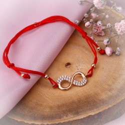Textilarmband "Unendlichkeit" 