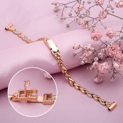Goldener Uhrenarmband "Charme"