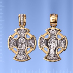 Господь Вседержитель. Ангел Хранитель. Крест нательный