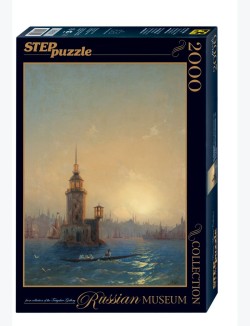 Puzzle &bdquo;Blick auf den Leanderturm in Konstantinopel&ldquo;