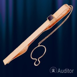 Krawattenklammer Rotgold 585