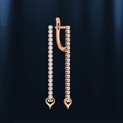 Ohrhaenger mit Swarovski® Kristallen