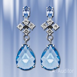 Ohrringe russische Silber