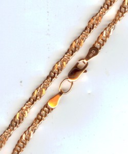 Rissische Goldkette Singapur