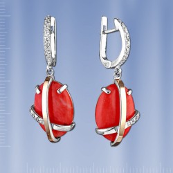 Silberschmuck mit Gold & Korall