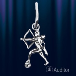 Sternzeichen "Schuetzer" Zodiac silver