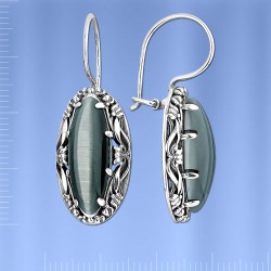 Ohrringe Silber & Uleksyt